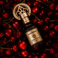 Blondrienne by Khalifi Perfumes – Perfume Bottle Surrounded by Fresh Cherries